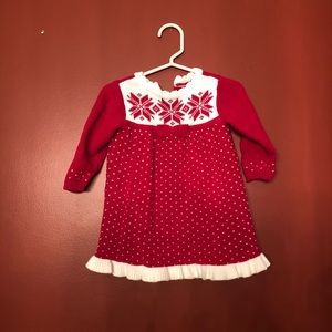 Gymboree girls 6-12 mo sweater dress